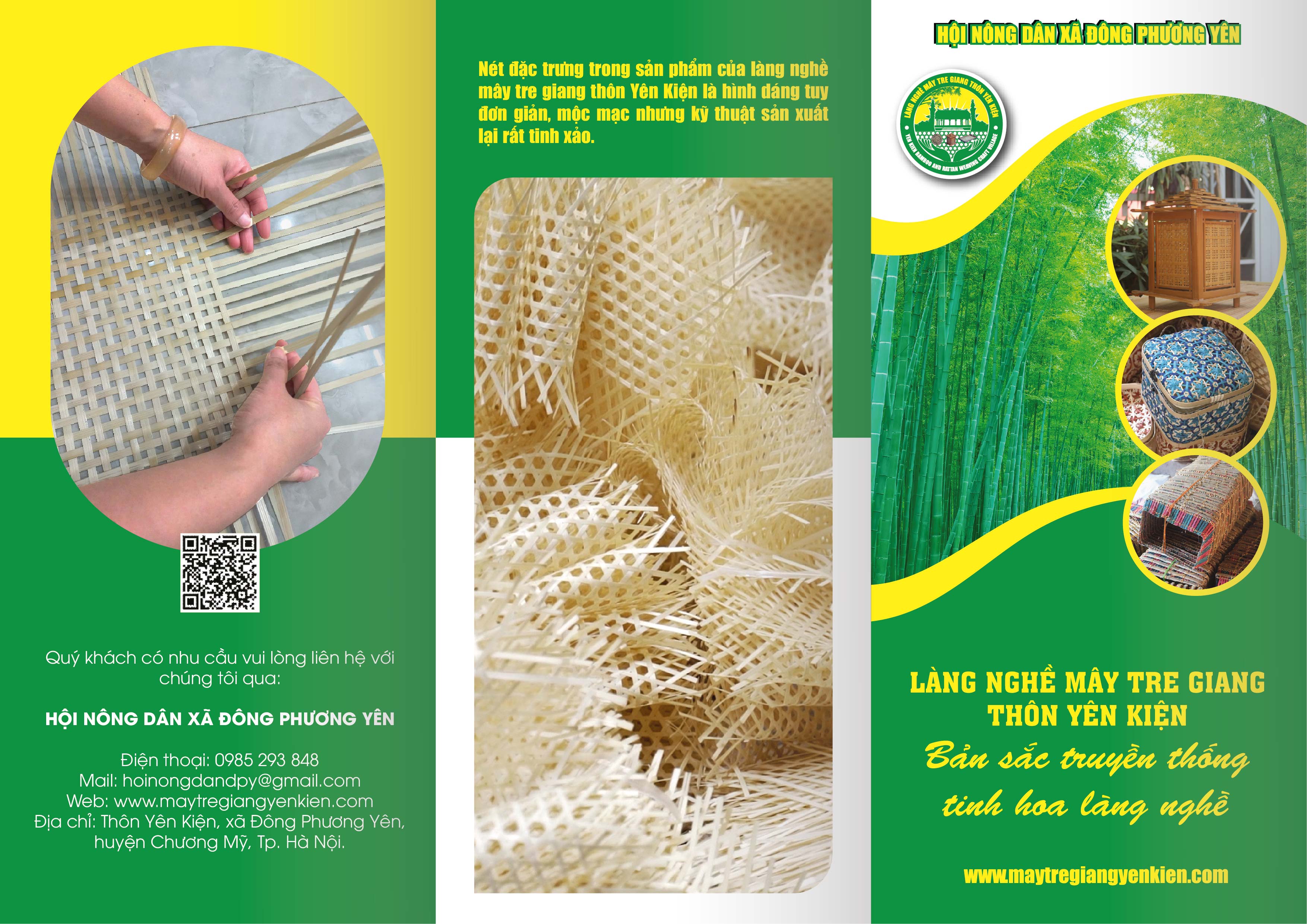 Banner làng nghề Yên Kiện